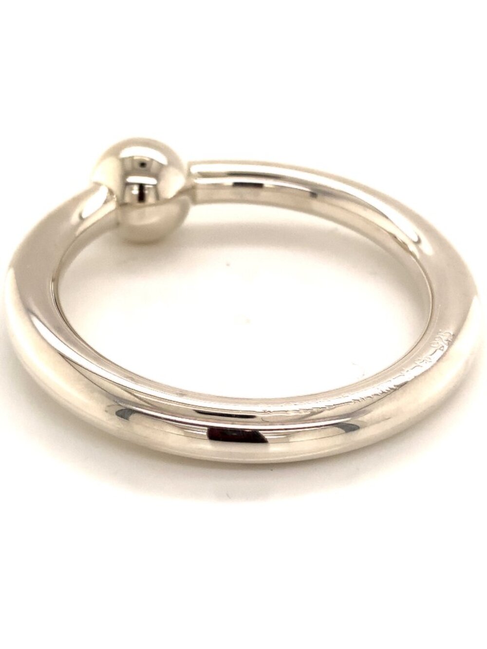 Tiffany & Co Estate Sterling Silver Baby Rattle 17.6 Grams TIF169